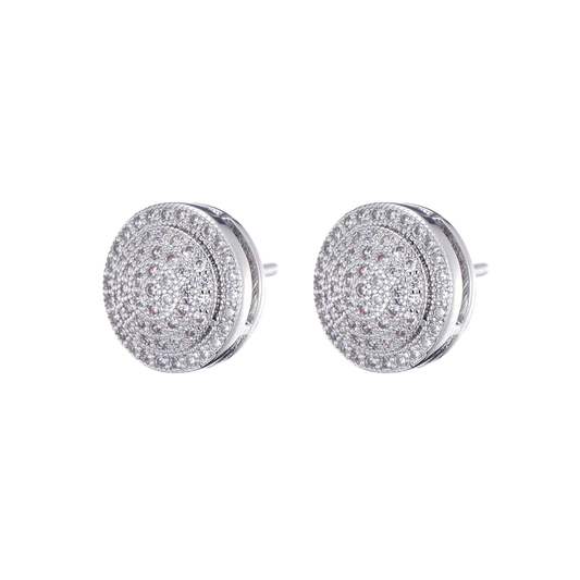CIRCLE STUD EARRING