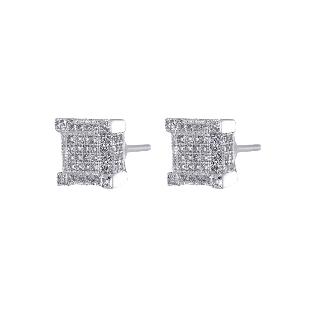 CUBE POST EARRING