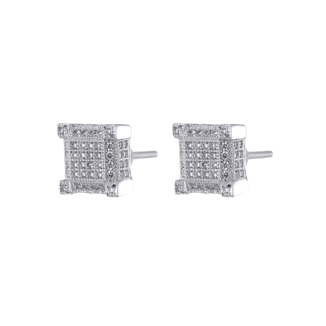 CUBE POST EARRING