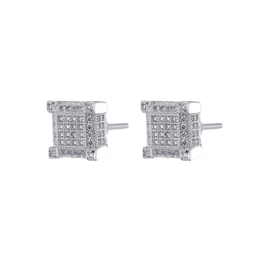 CUBE POST EARRING