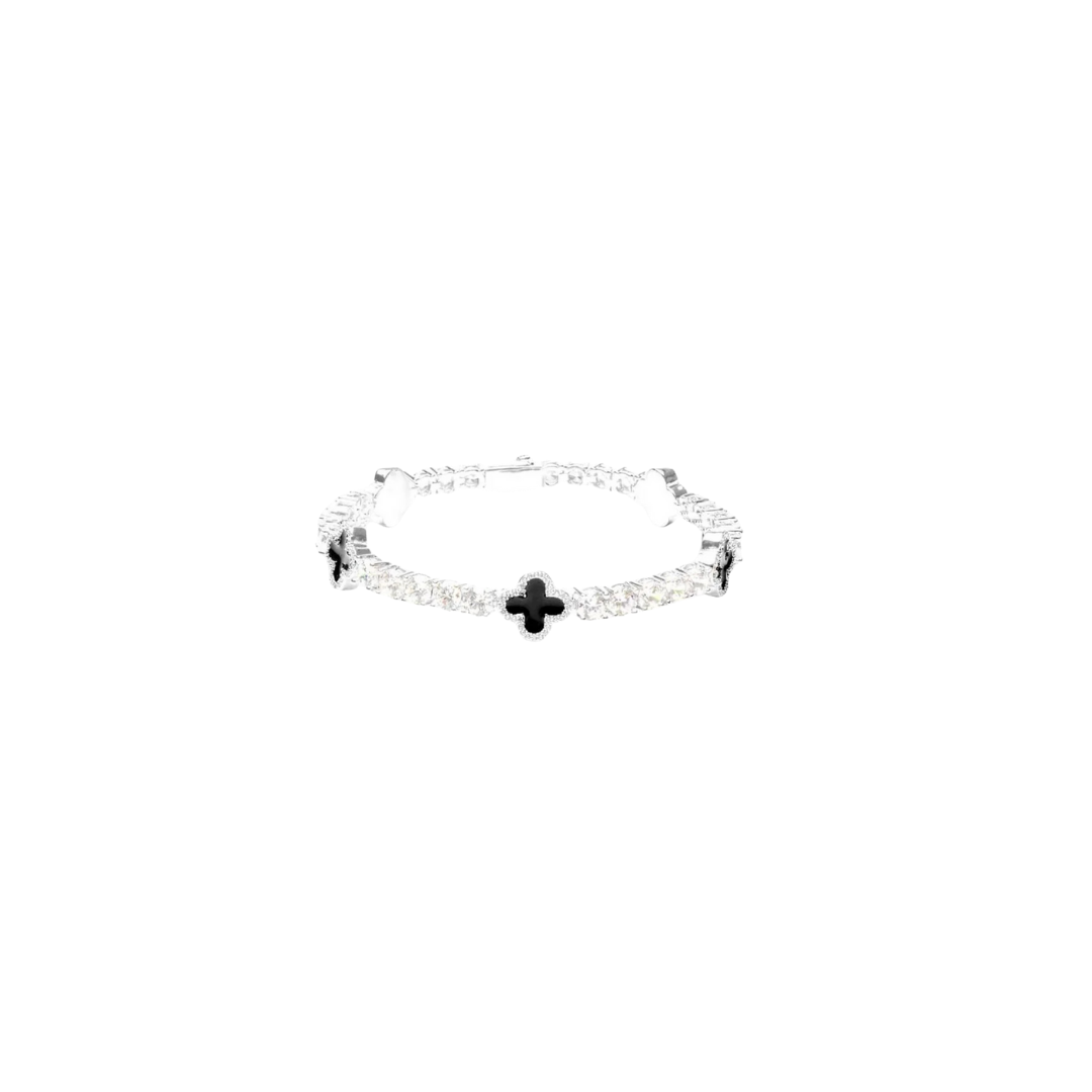 ONYX MOTIF COURT BRACELET 5MM