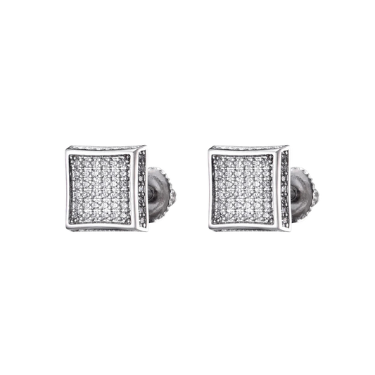 SQUARE STUD EARRING