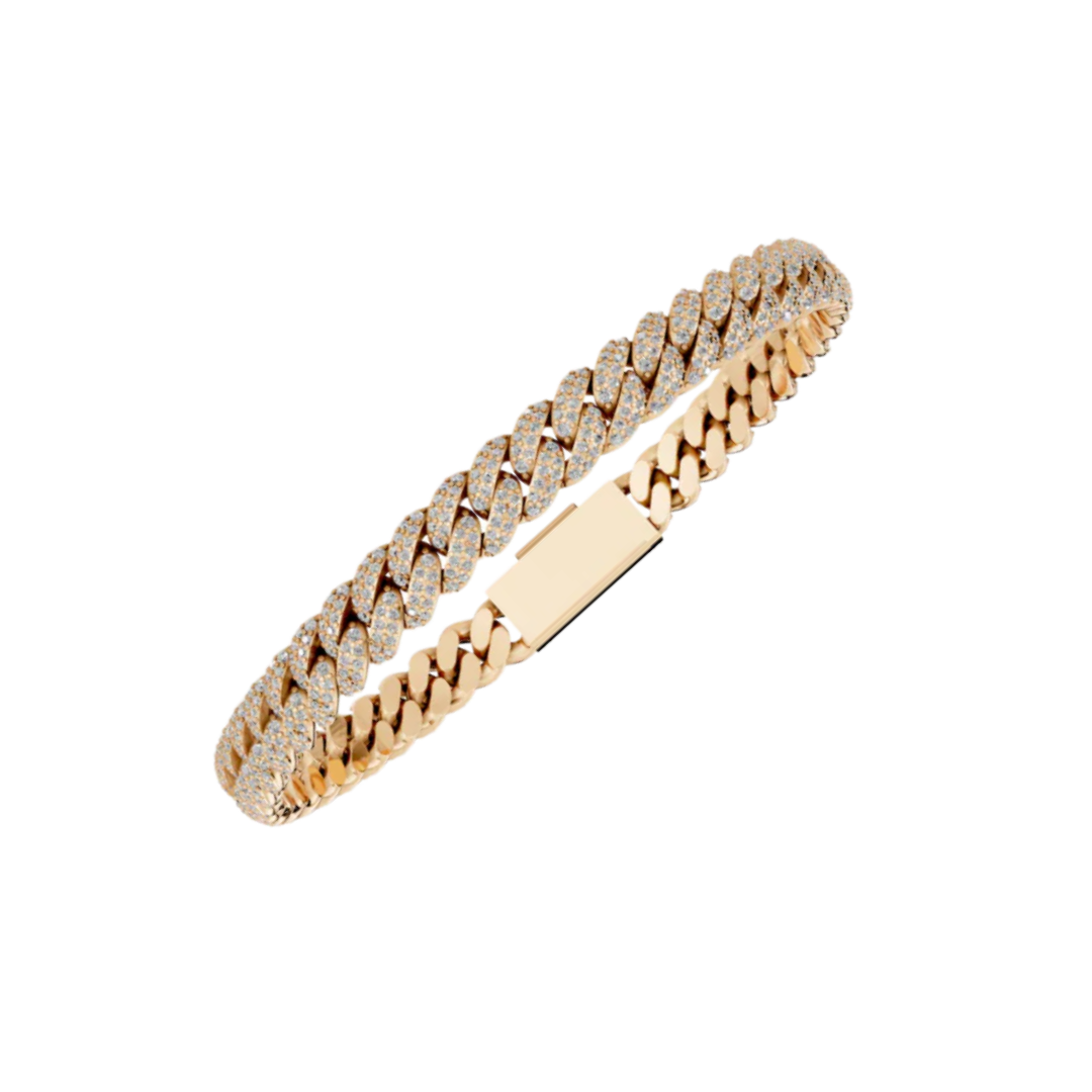 6MM HAVANA LINK ROSE GOLD