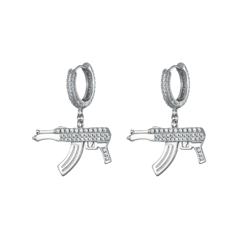 PISTOL POST EARRING