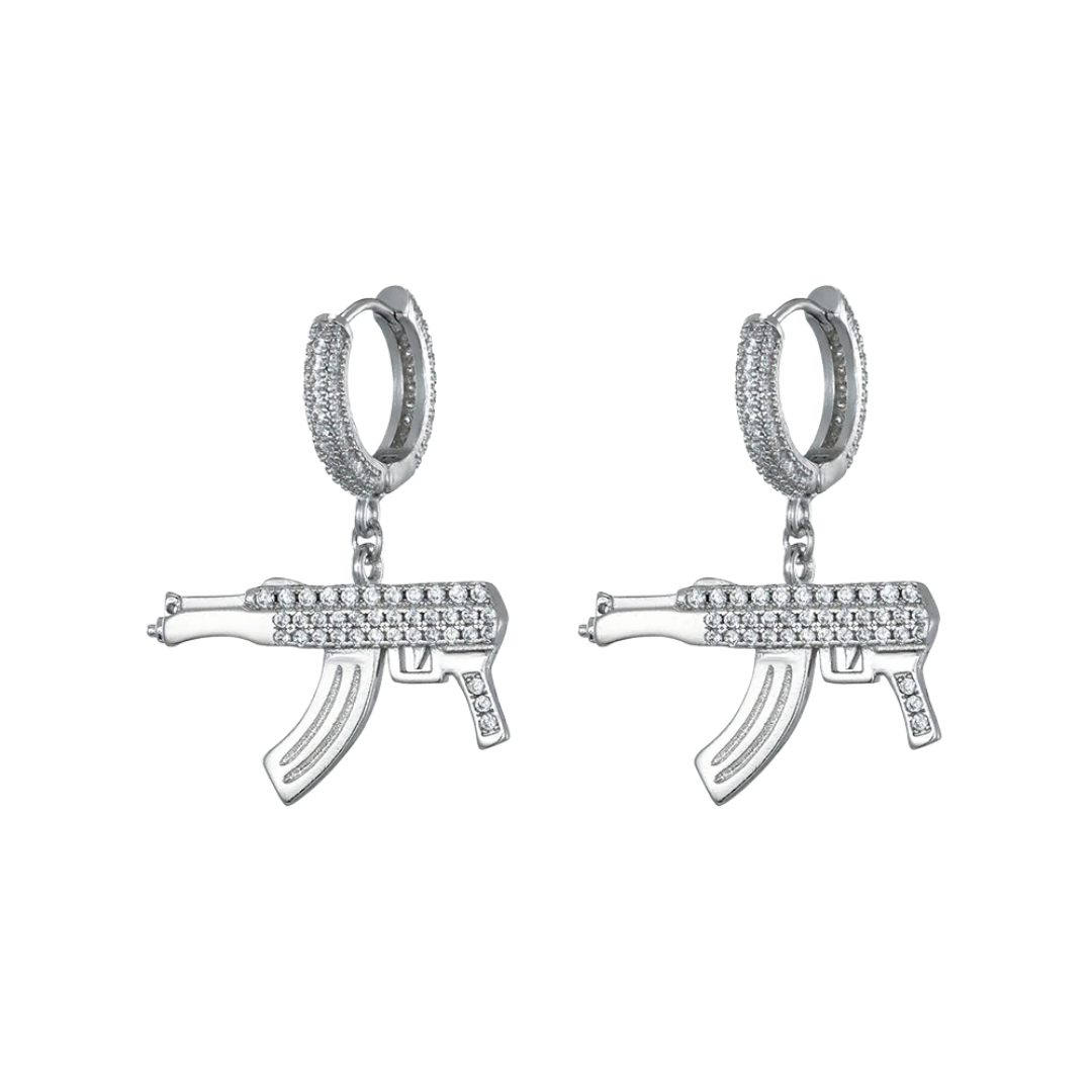 PISTOL POST EARRING