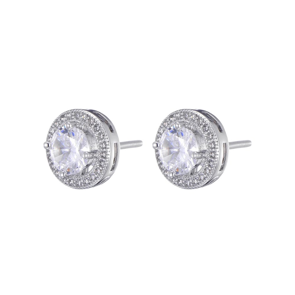 COURT STUD EARRING