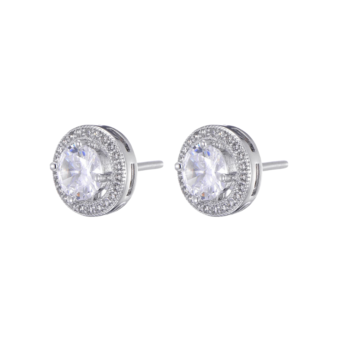 COURT STUD EARRING