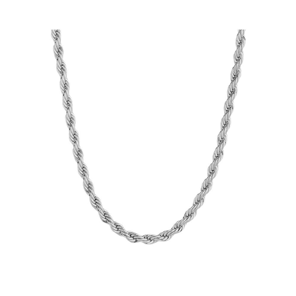 TWIST CHAIN SILVER 5MM