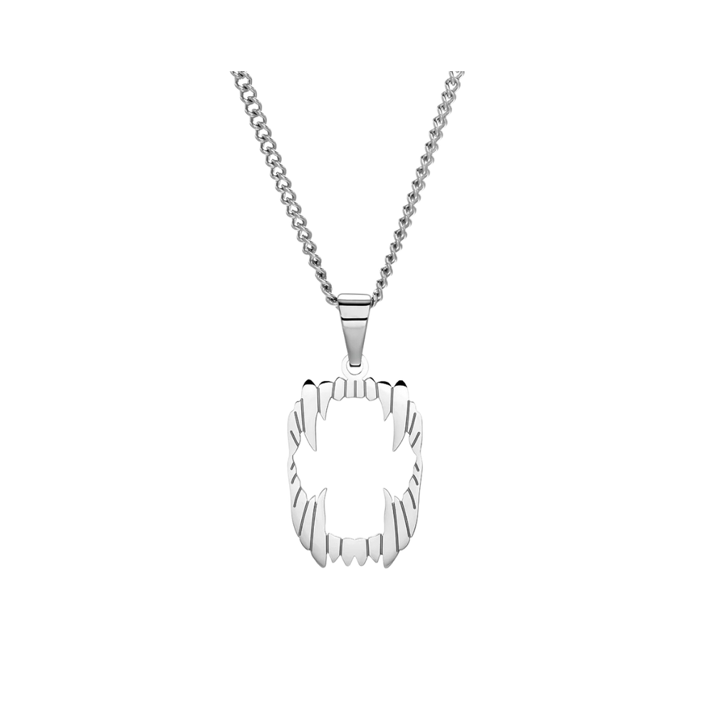 TOXIC VOID CHARM WITH CURB CHAIN