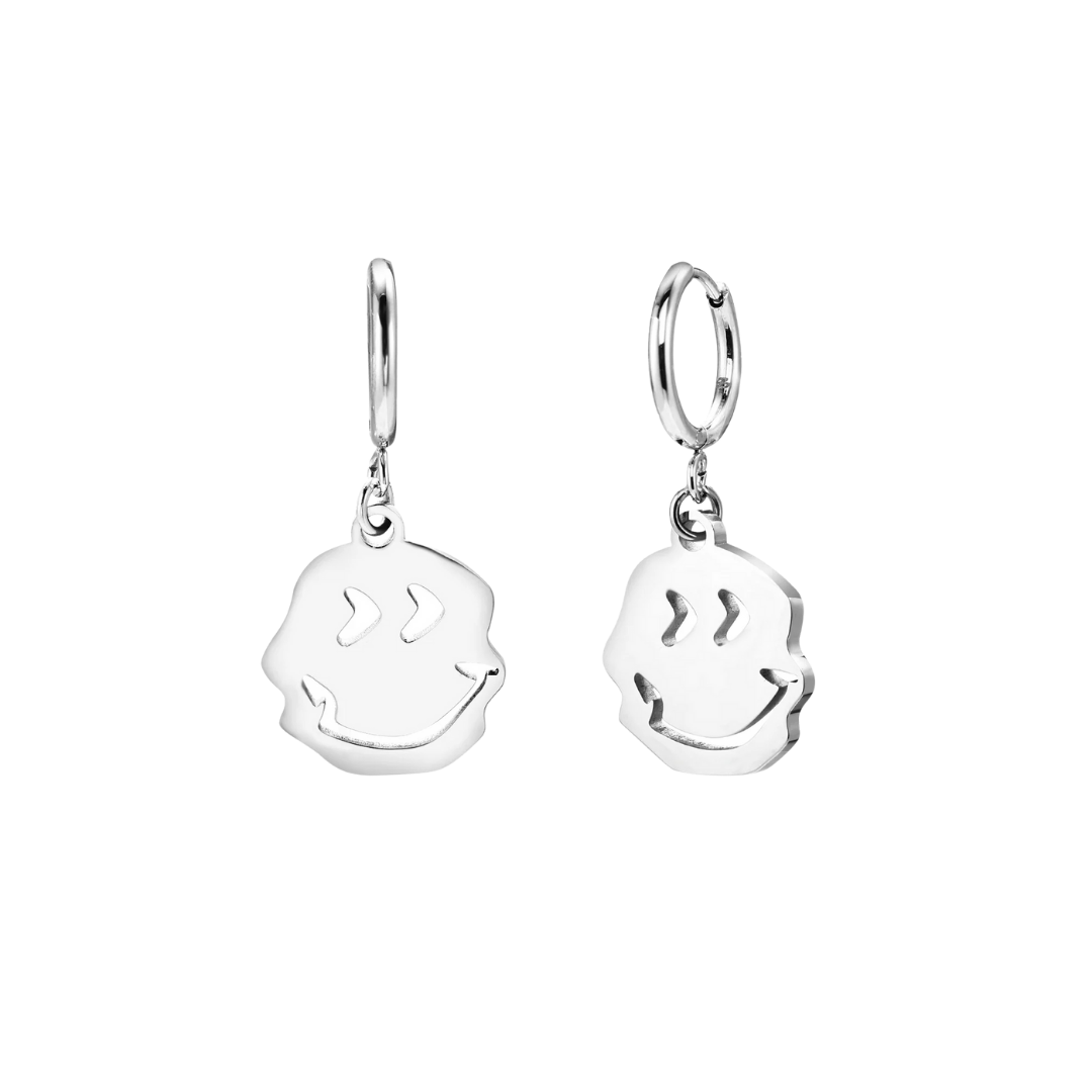 COILED SMILE EARRING