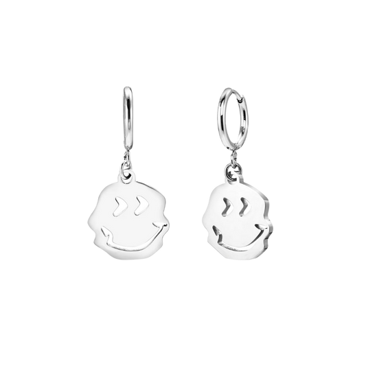 WRAPPED SMILEY EARRING