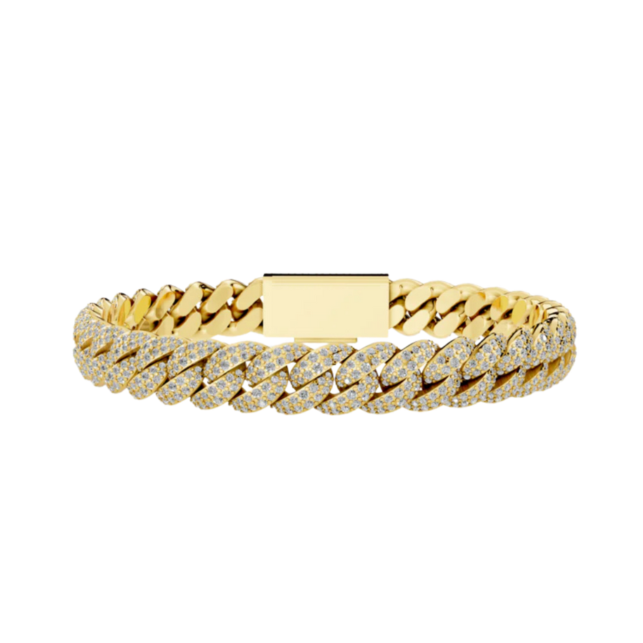8MM HAVANA LINK GOLD
