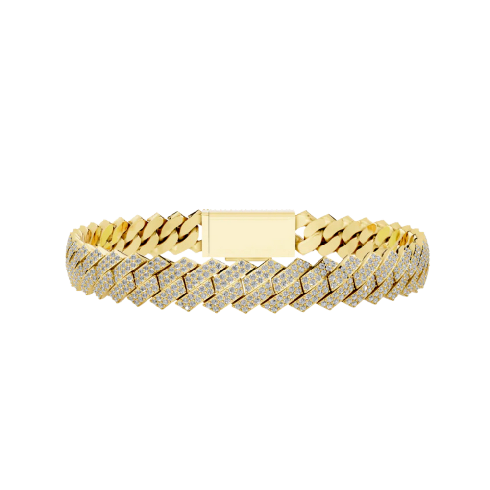 8MM ELEVATED HAVANA LINK GOLD