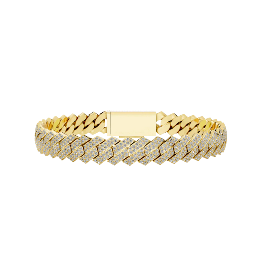 8MM ELEVATED HAVANA LINK GOLD