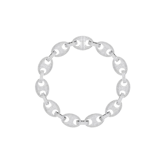 MIAMI LINK BRACELET WHITE