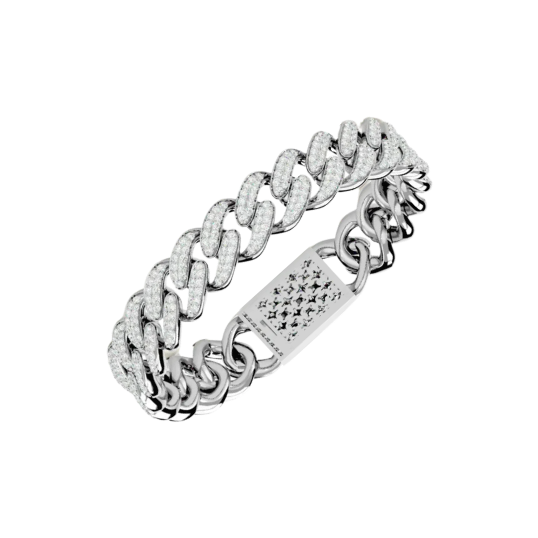 HERITAGE HAVANA LINK SILVER