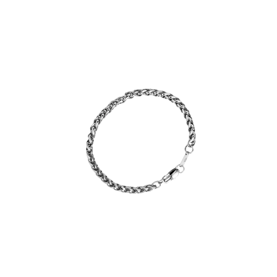 FLAT LINK BRACELET 4MM