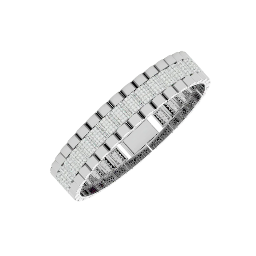 EXECUTIVE LINK BRACELET SILVER