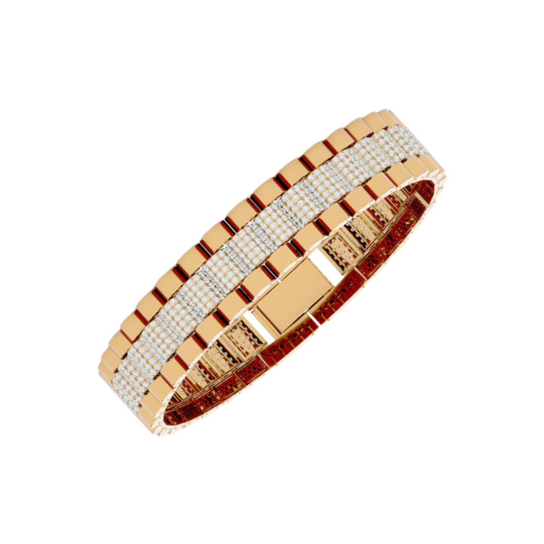 EXECUTIVE LINK BRACELET GOLD