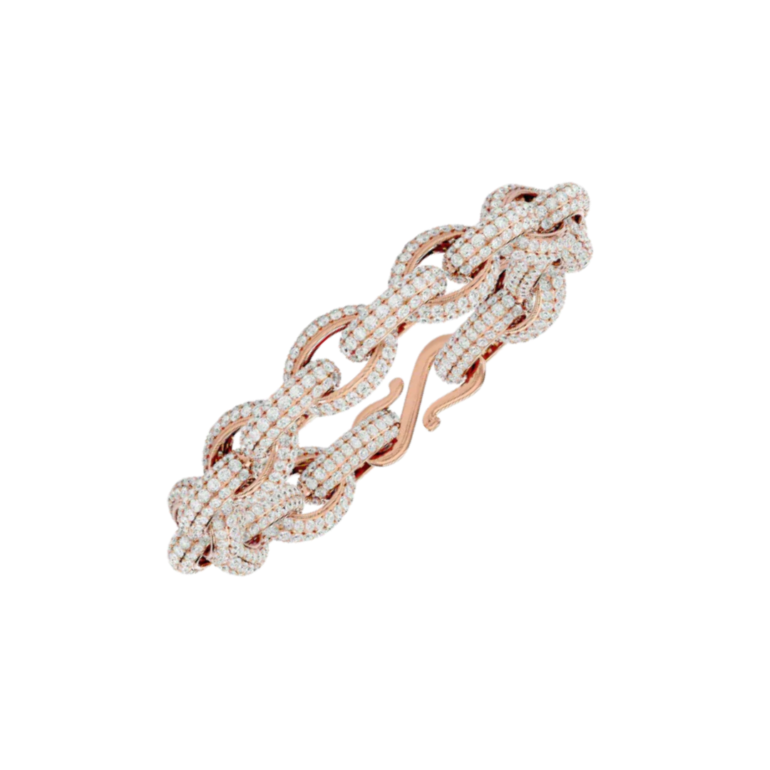 BELCHER CHAIN BRACELET ROSE GOLD