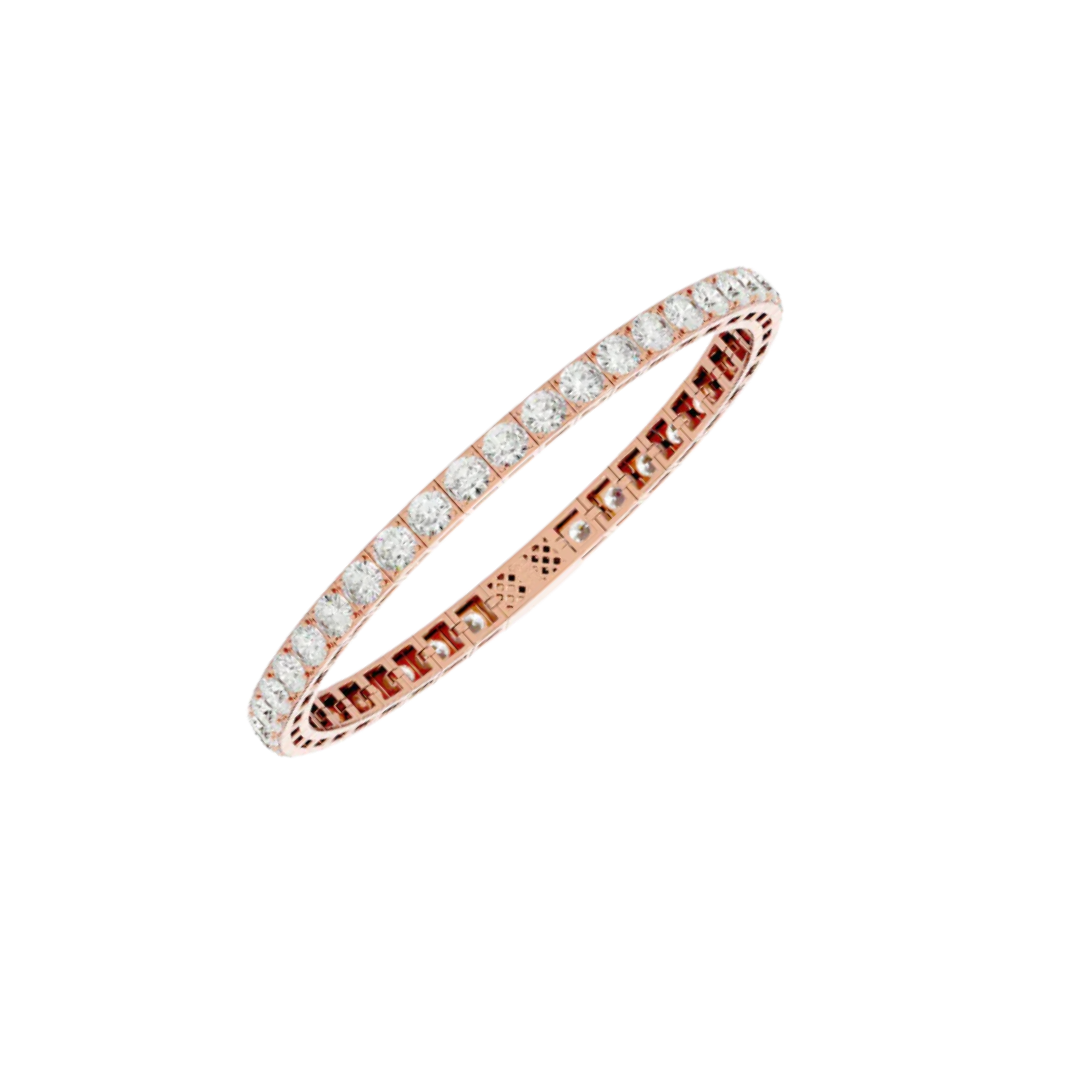 COURT BRACELET 4MM ROSE GOLD