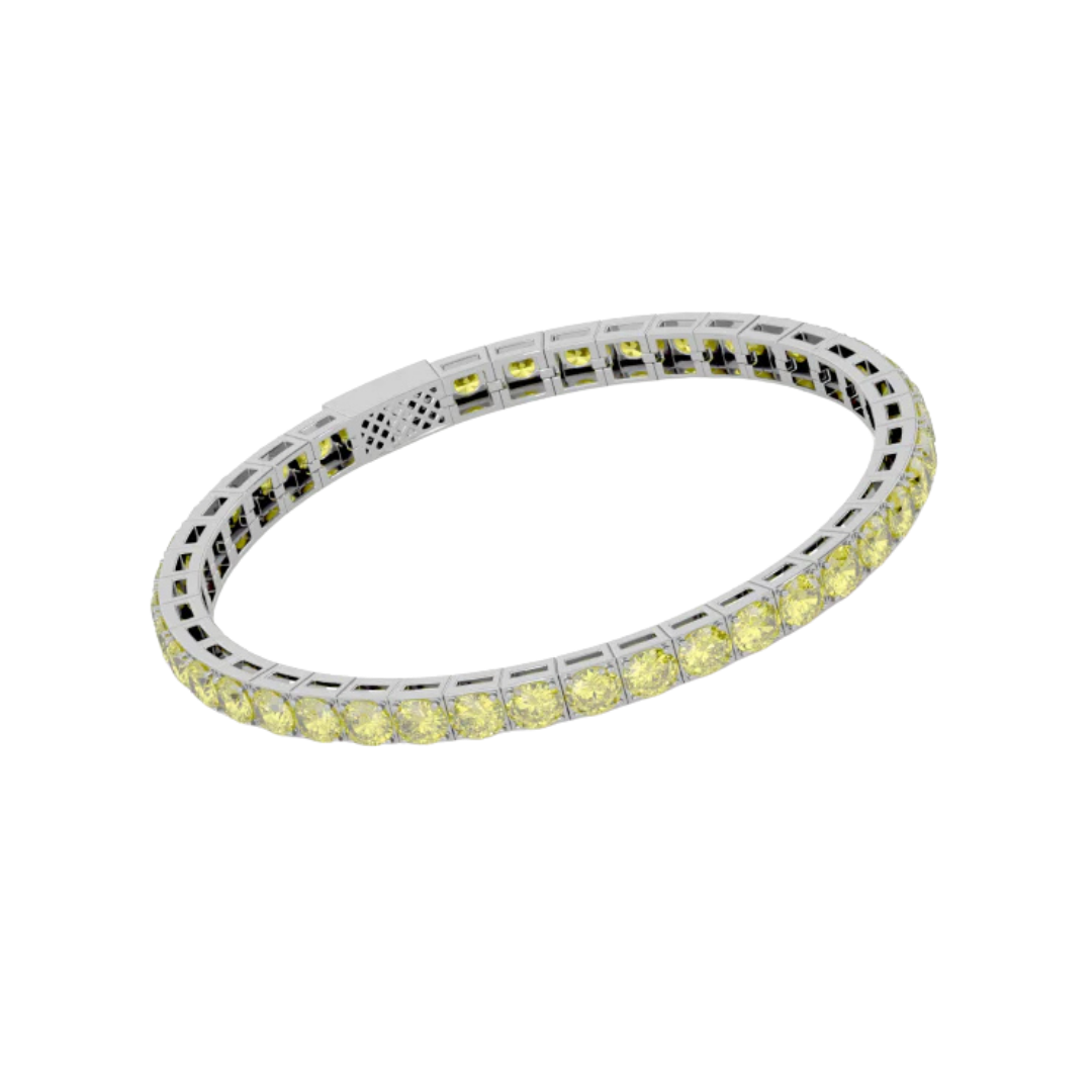 GOLD COURT BRACELET 4MM